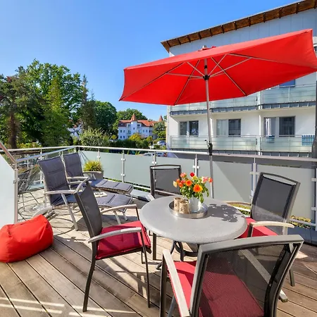 Ostseeresidenz Gorki- Park - 08 Mit Wellness Und Schwimmbad הרינגסדורף