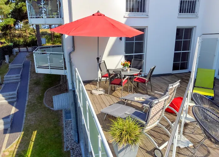 Апартаменты Ostseeresidenz Gorki- Park - 08 Mit Wellness Und Schwimmbad Херингсдорф